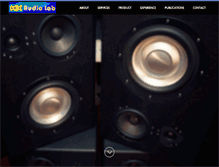 Tablet Screenshot of hxaudiolab.com